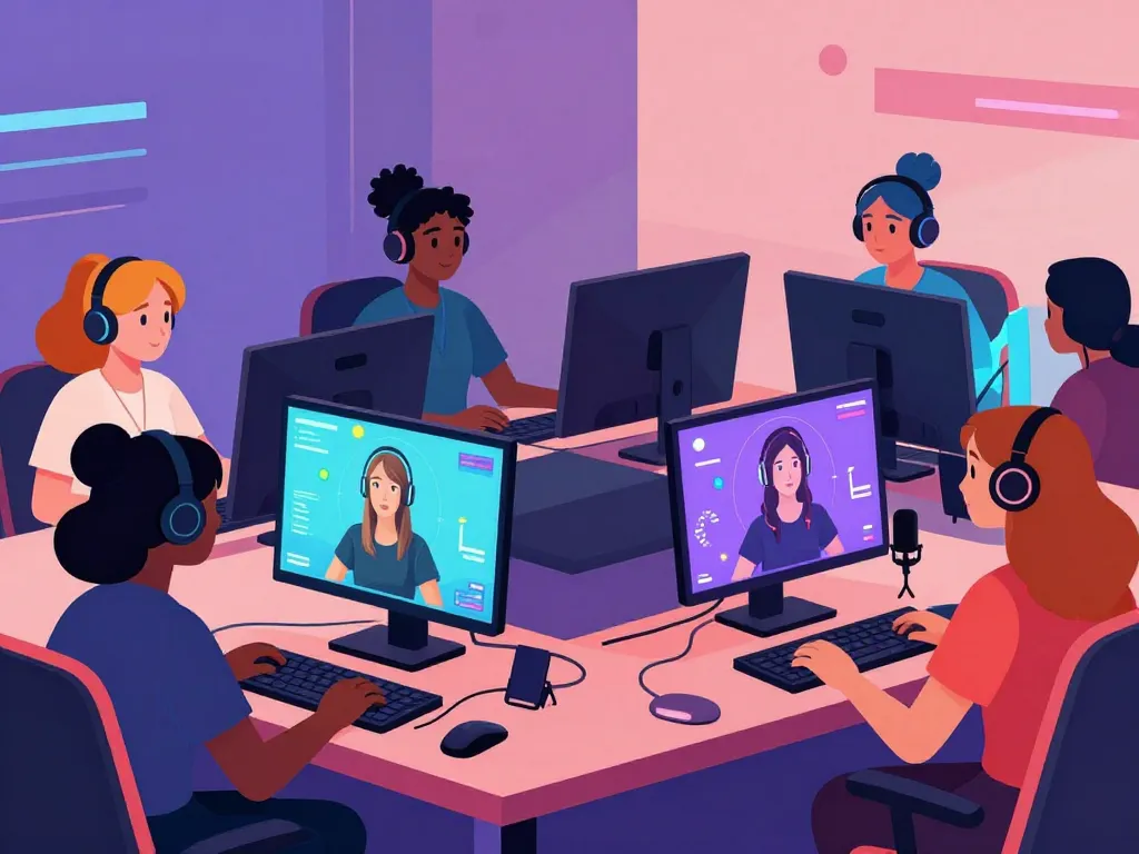 scène groupe streameuse francaise influence