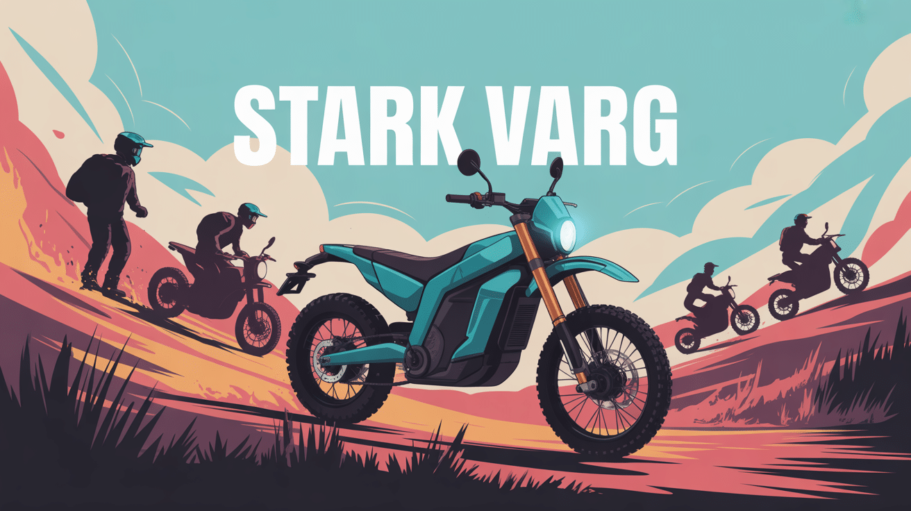 stark varg illustration tout-terrain dynamique