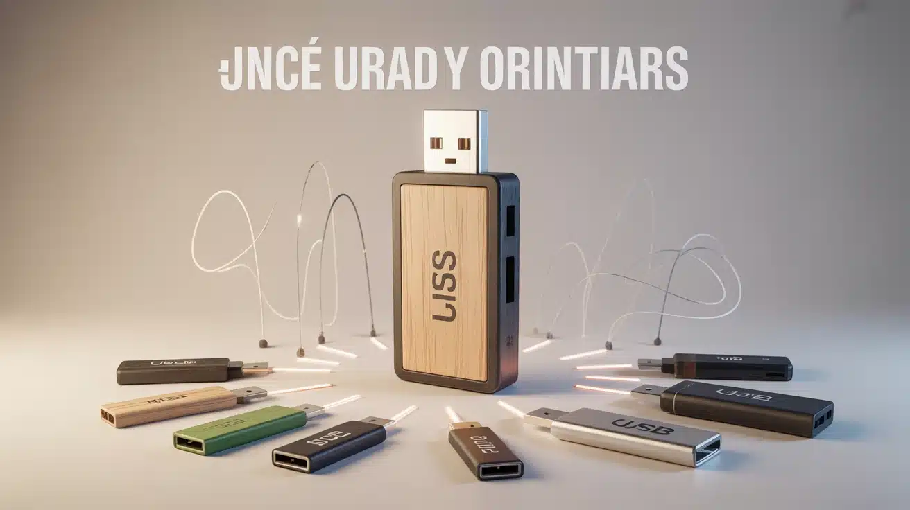 clé USB originale, design premium et transfert de données