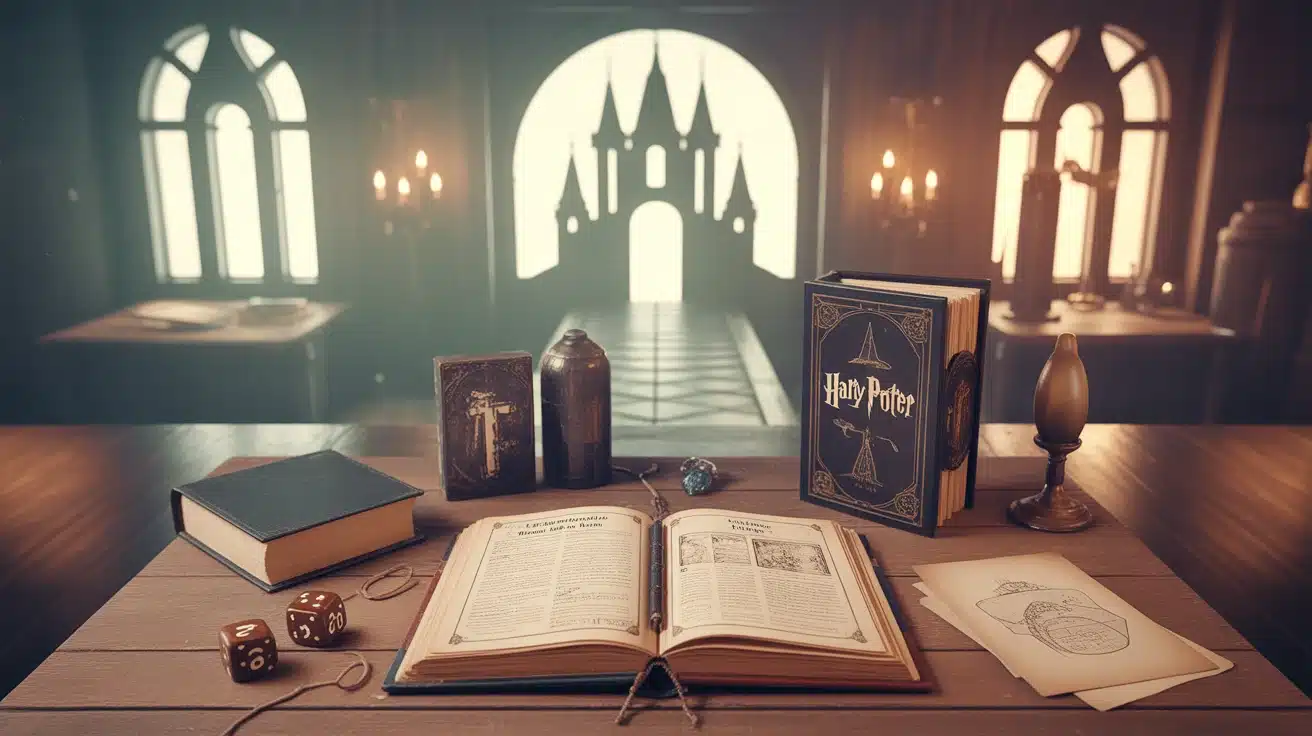Harry Potter JdR : grimoire, dés et magie sur table