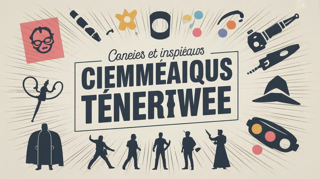 Idée déguisement film et série : accessoires signatures montage cinéma