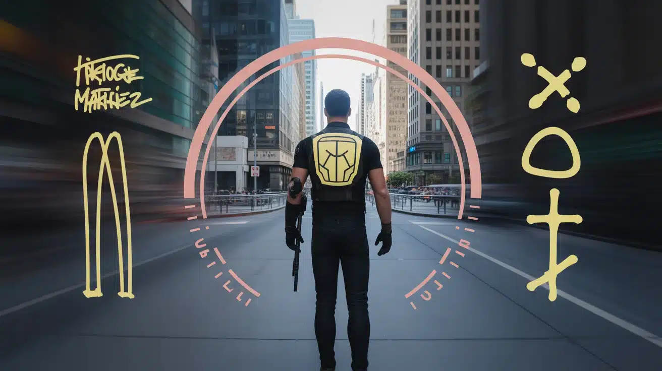 Veste de David Martinez, style cyberpunk avec Sandevistan