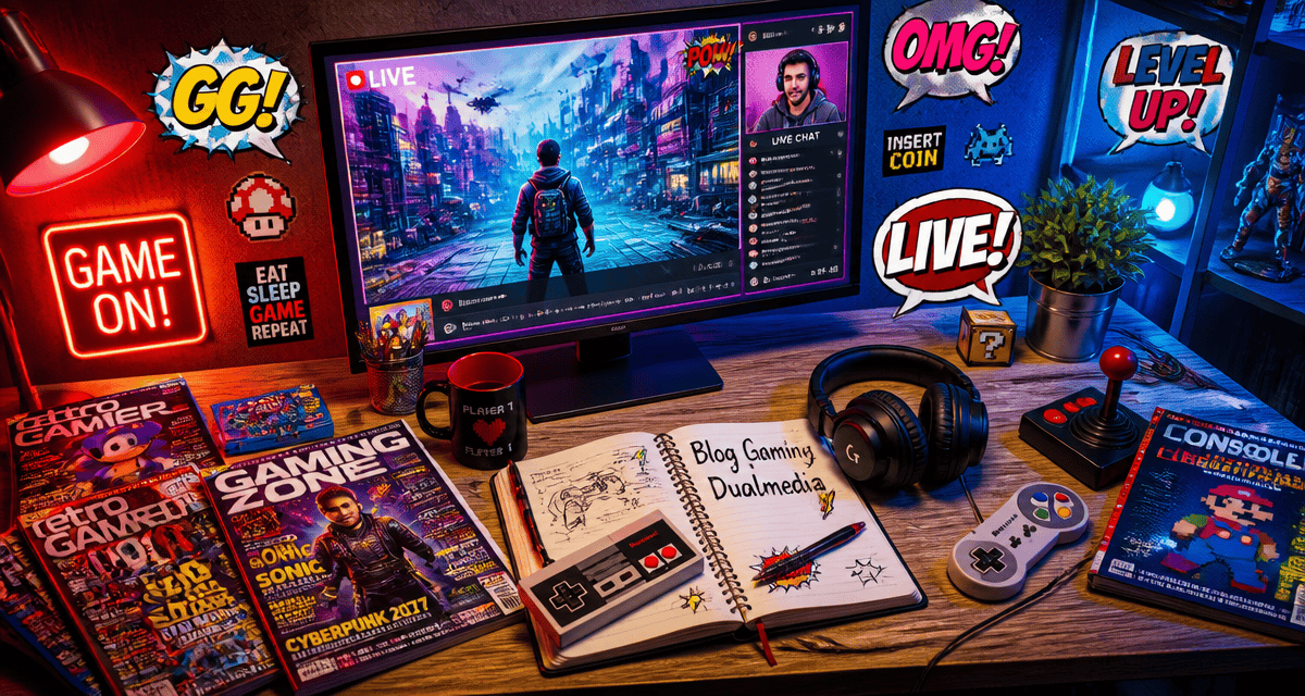blog gaming dualmedia bureau gaming pop art