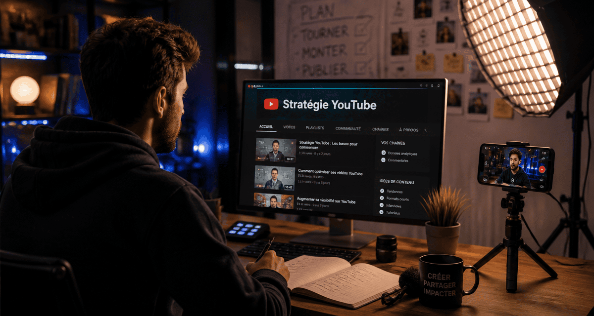 comment devenir youtubeur setup bureau