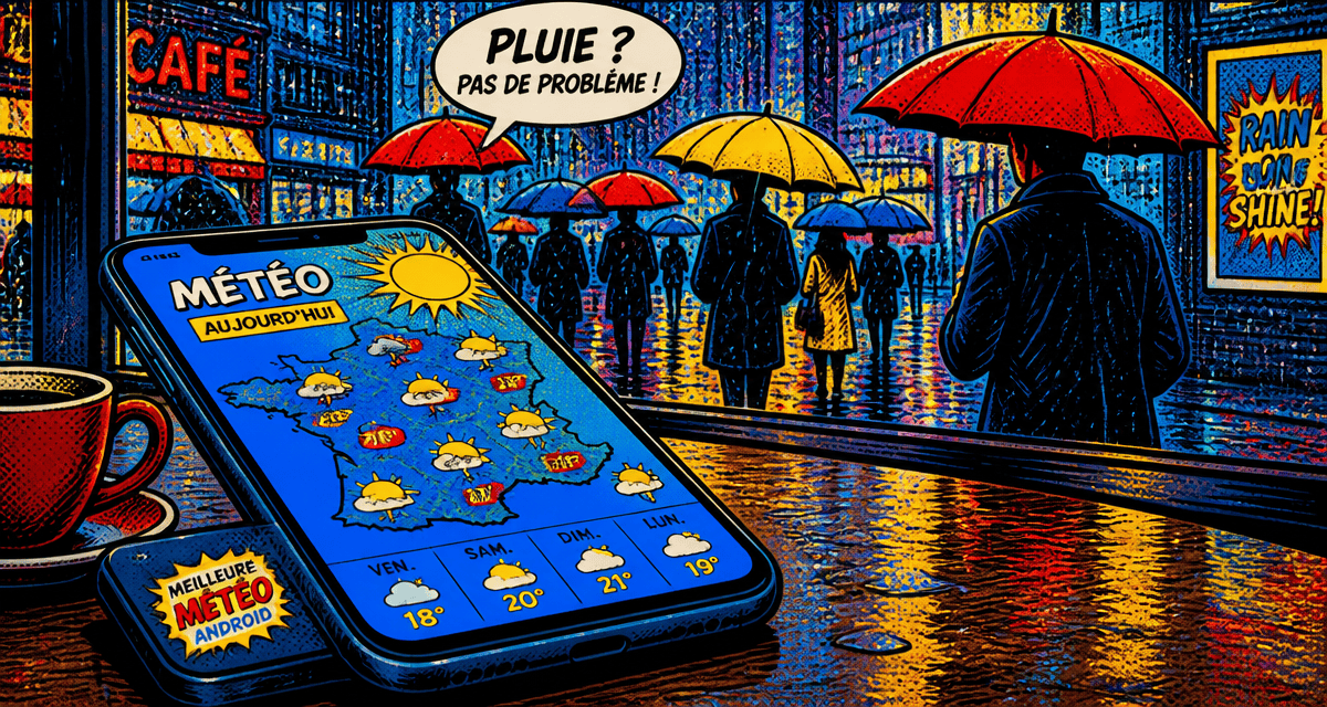 meilleur appli meteo android smartphone pluie