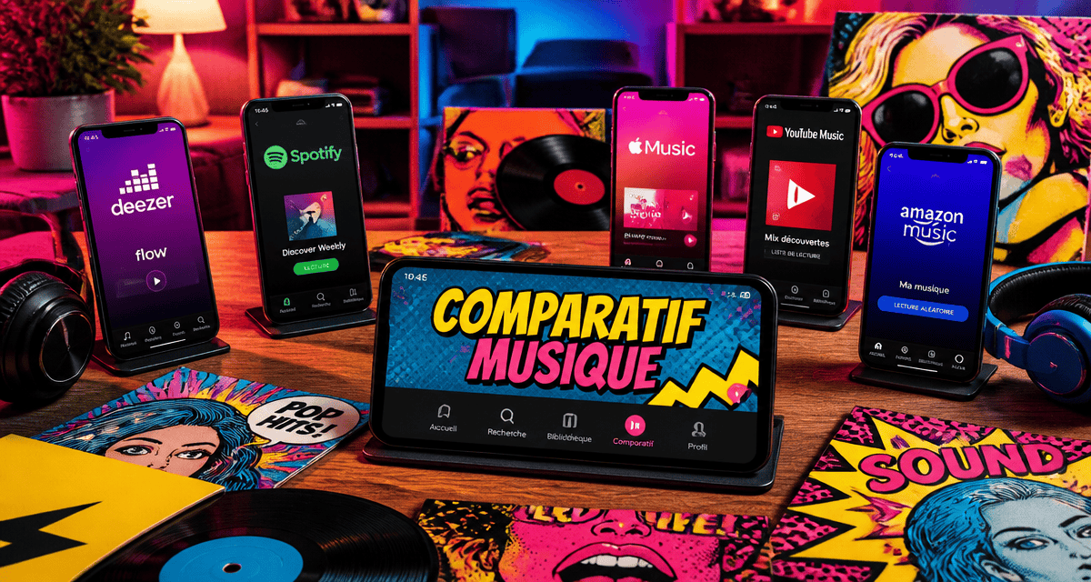 meilleur application musique sur smartphones et casques audio