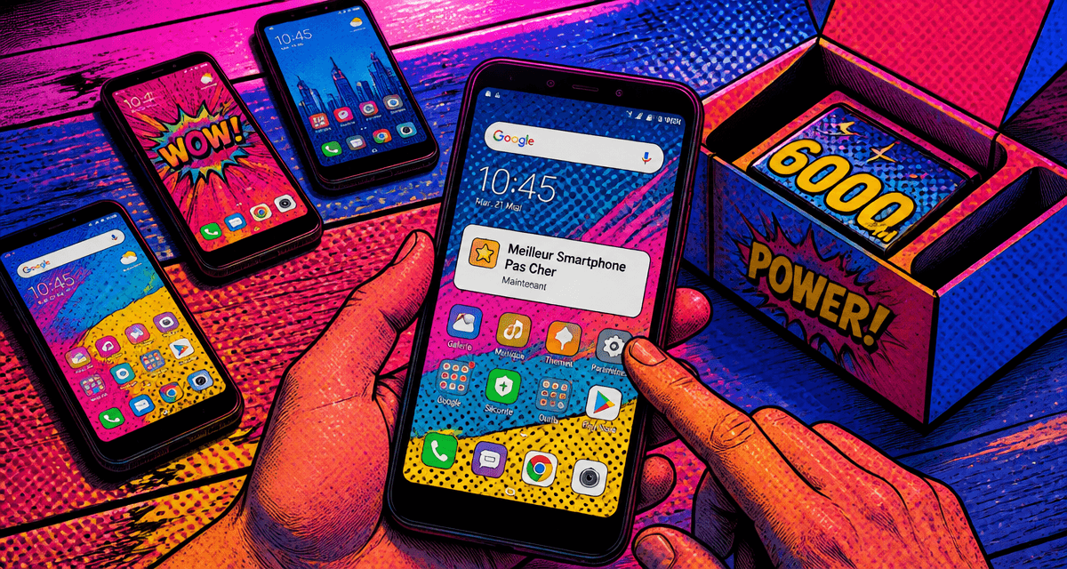 meilleur smartphone pas cher entrée de gamme