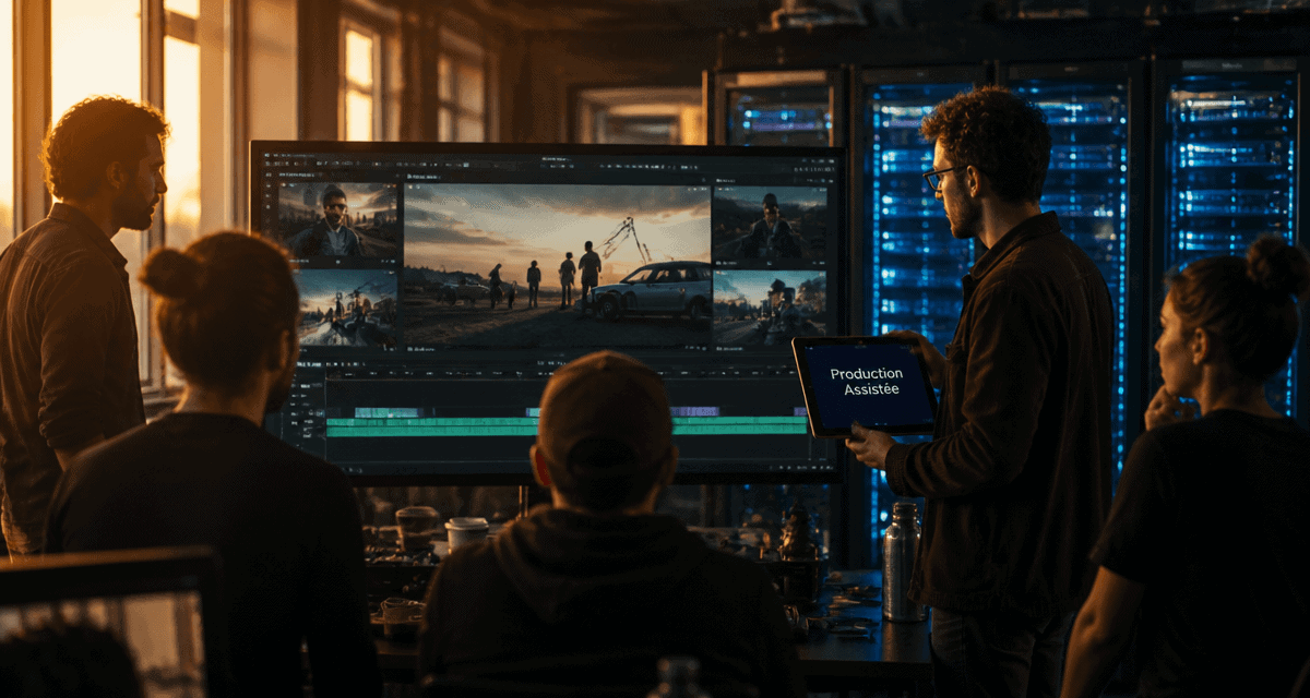 netflix ia équipe tournage et serveurs