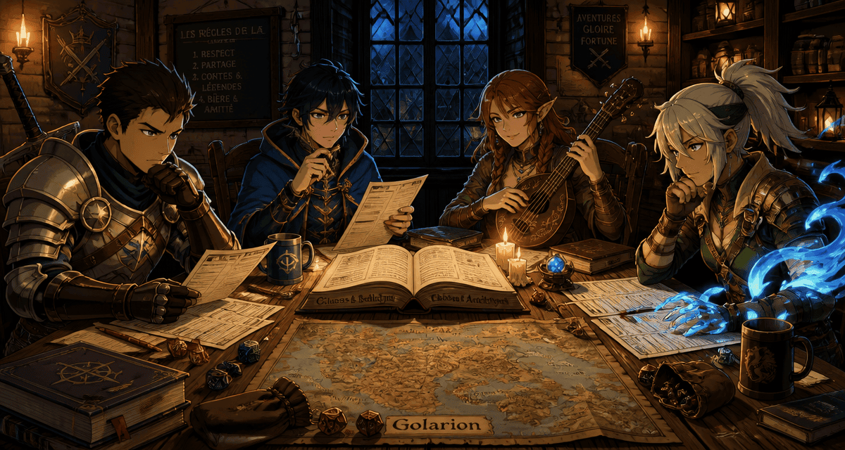 pathfinder rp personnages classes archétypes