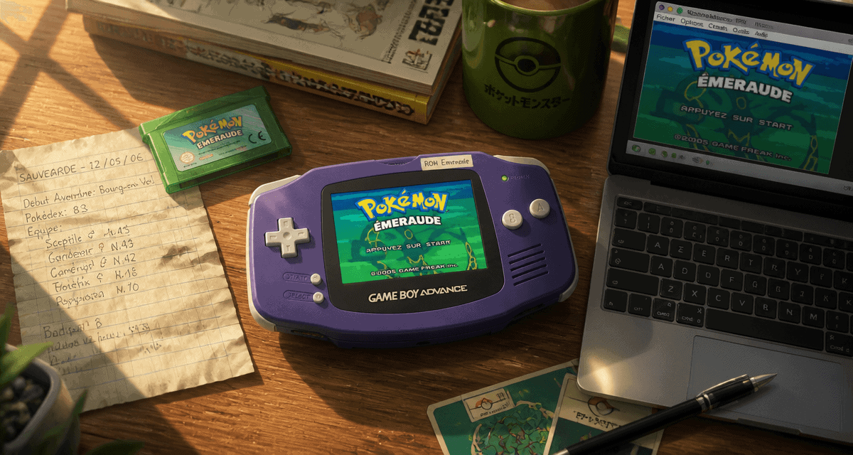 rom pokemon emeraude sur game boy advance