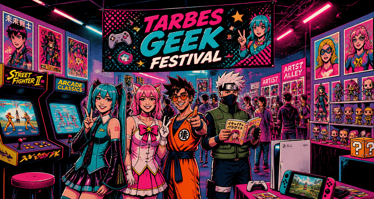 tarbes geek festival cosplay et jeux vidéo