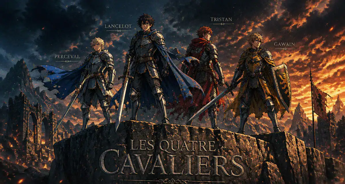 four knights of the apocalypse saison 2 les quatre chevaliers en armure