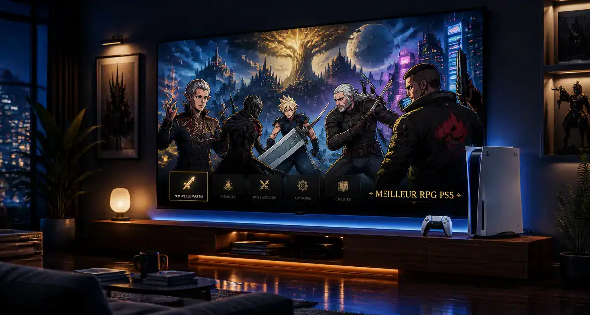 meilleur rpg ps5 héros jeux salon