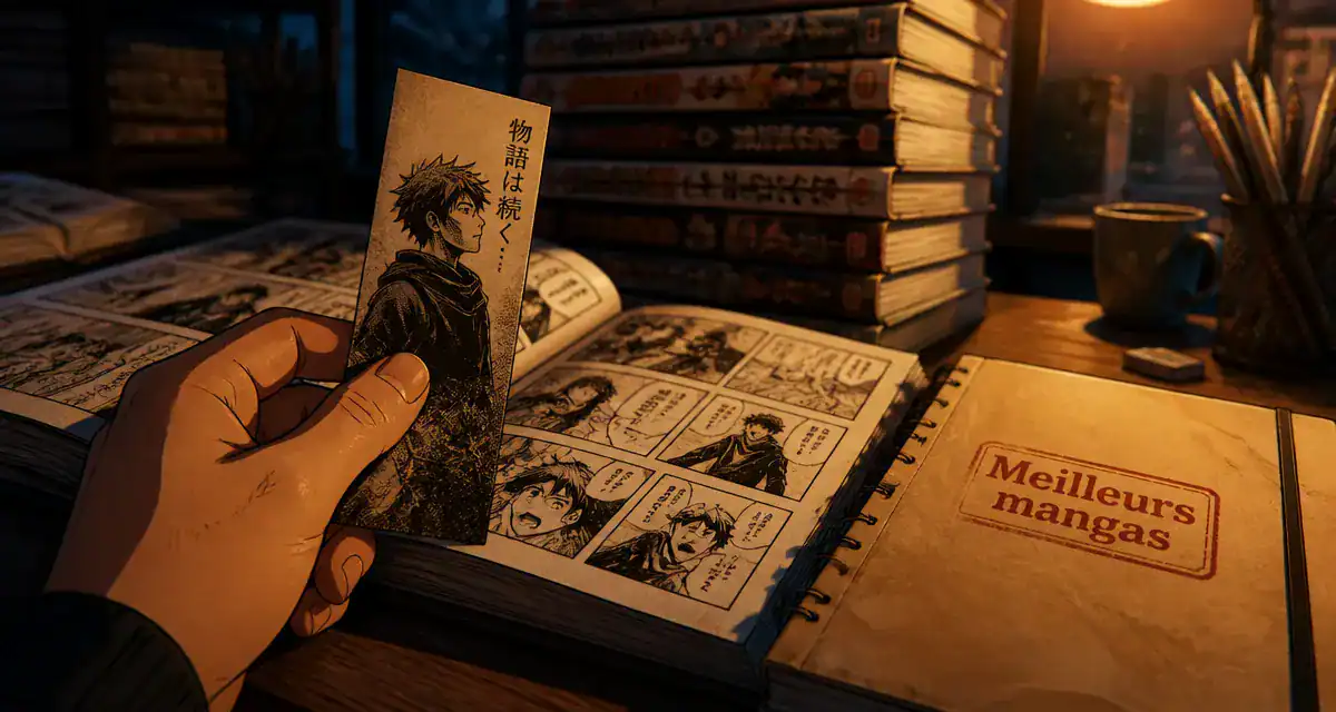 Meilleurs mangas : table de lecture manga