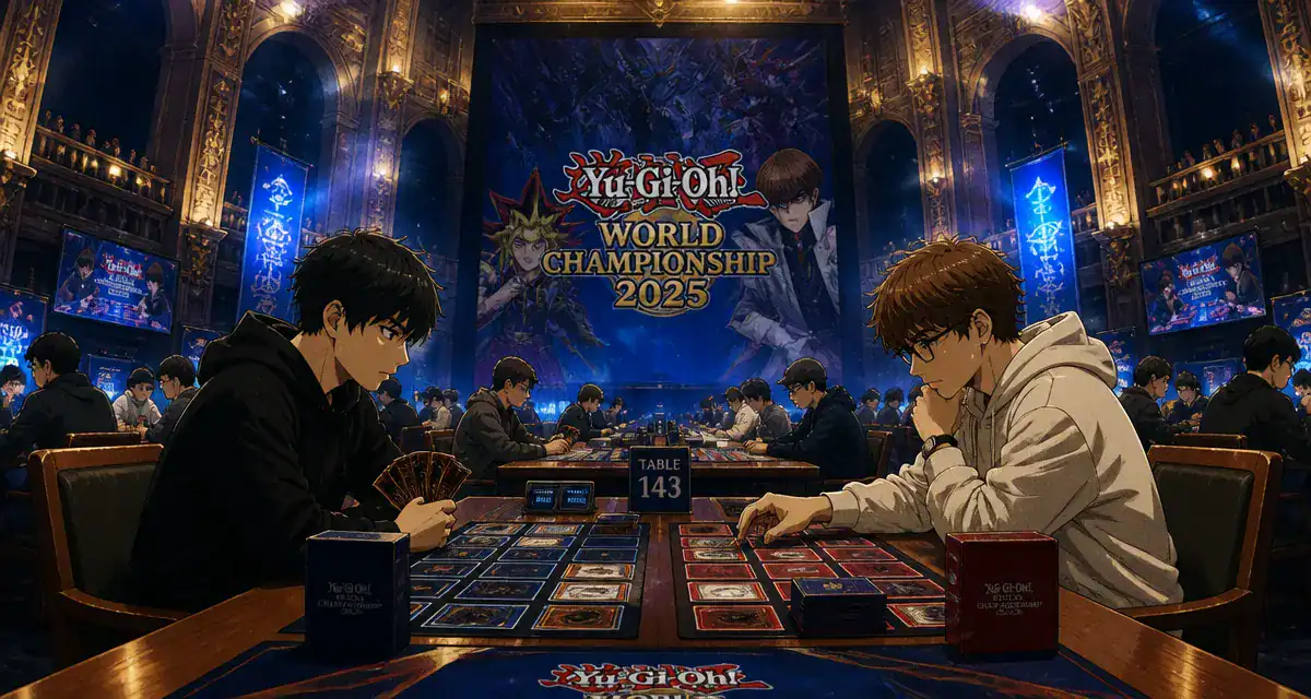 yu gi oh world championship 2025 salle tournoi paris