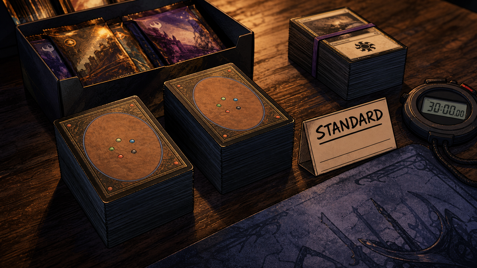 Magic formats Standard Commander Modern Draft : choix du format}}