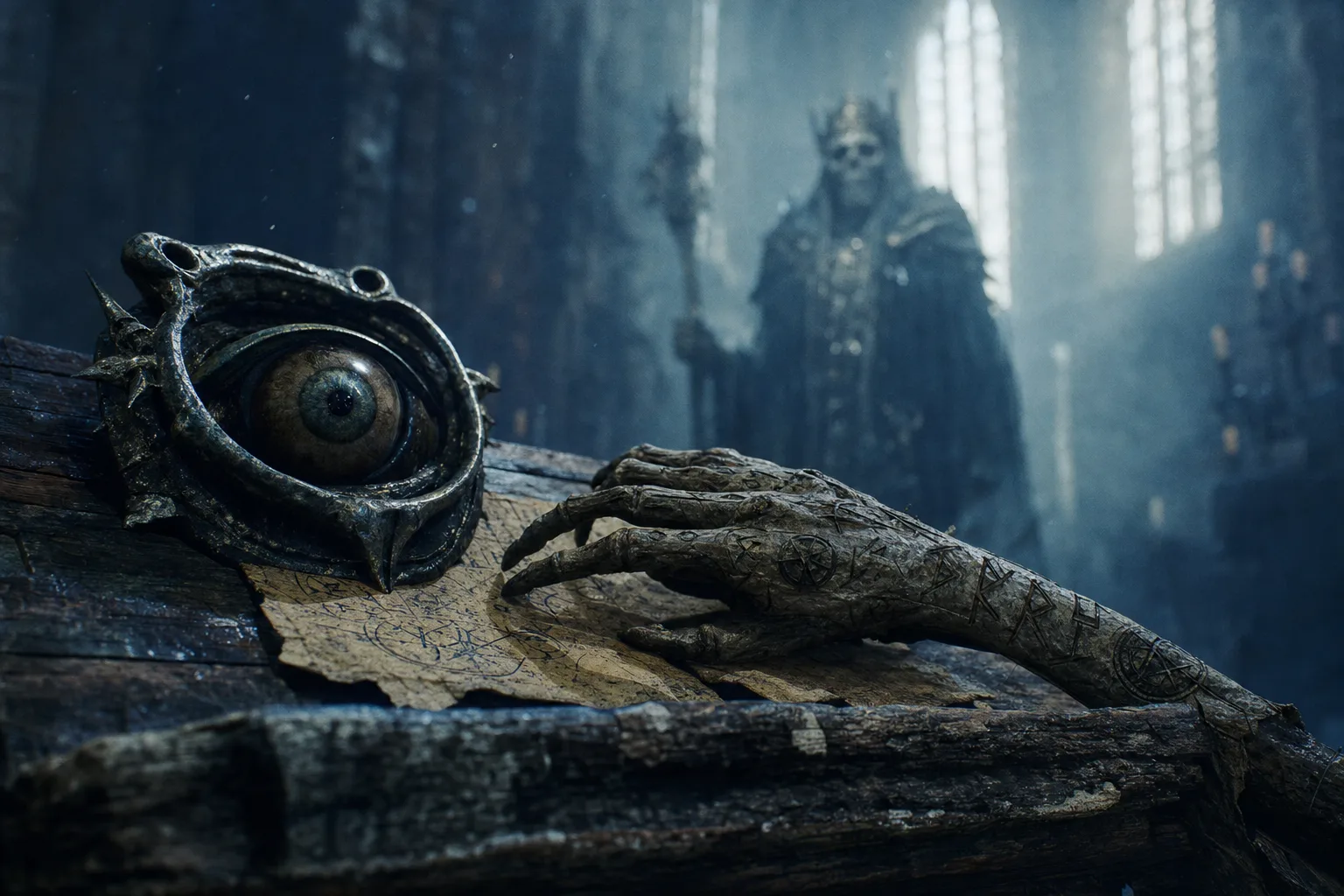 Vecna donjon et dragon : Œil et Main