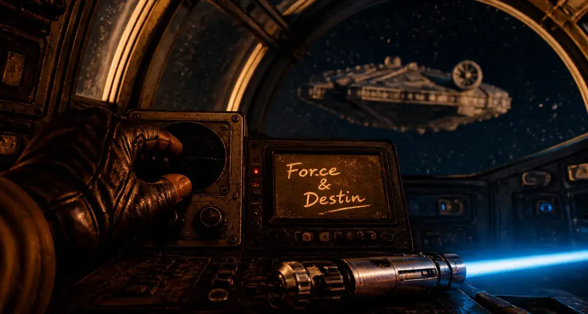 Luke Star Wars : Faucon Millenium, Force & Destin
