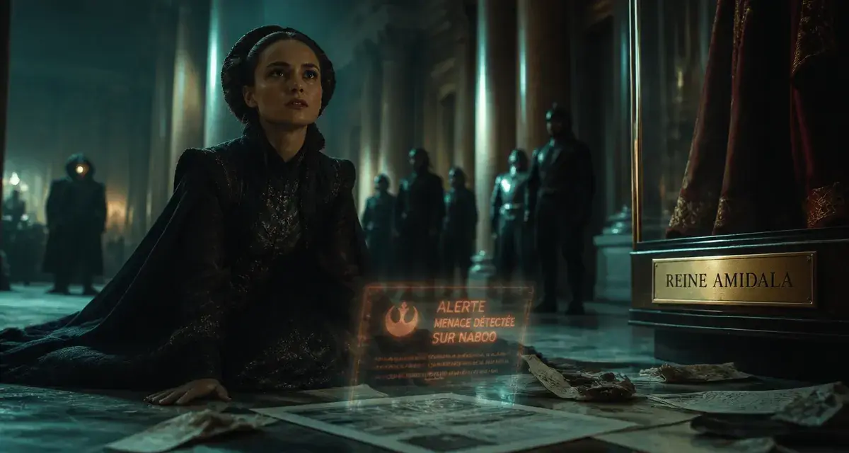 Padme Star Wars : reine de Naboo, sénatrice et mère, hologramme d’alerte