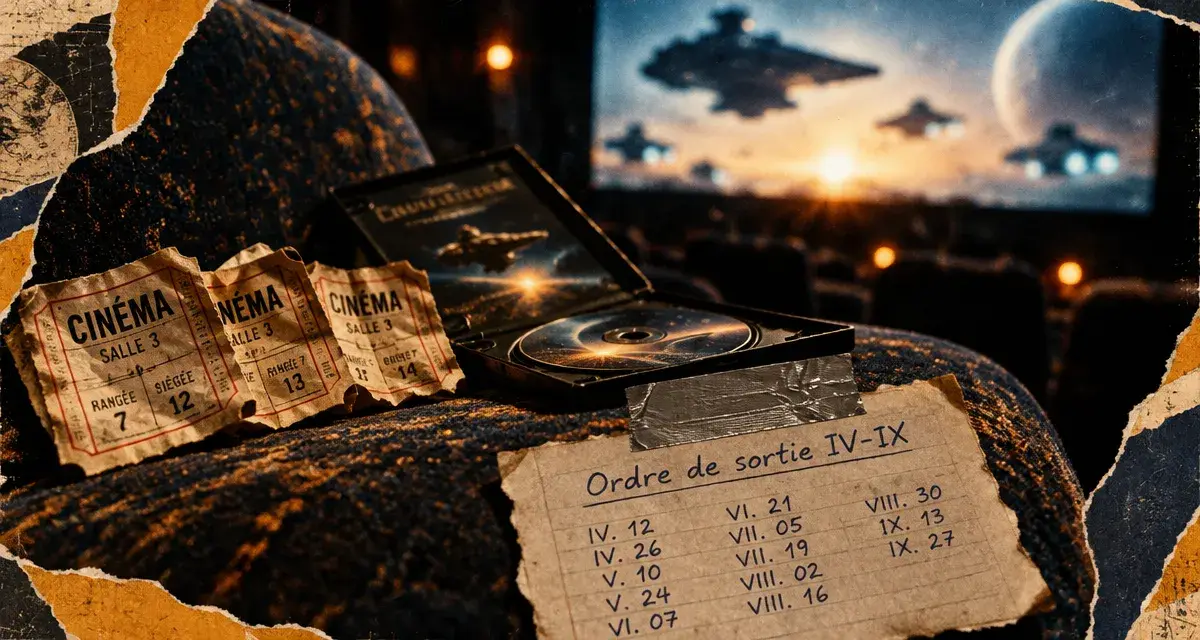 Dans quel ordre regarder star wars : sortie, chronologie ou ordre Machette